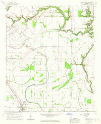 Mound Bayou Mississippi Historical topographic map, 1:24000 scale, 7.5 X 7.5 Minute, Year 1966