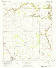 Mound Bayou Mississippi Historical topographic map, 1:24000 scale, 7.5 X 7.5 Minute, Year 1966