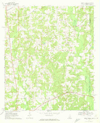 Mount Carmel Mississippi Historical topographic map, 1:24000 scale, 7.5 X 7.5 Minute, Year 1970