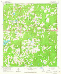 Myrick Mississippi Historical topographic map, 1:24000 scale, 7.5 X 7.5 Minute, Year 1964