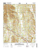 Myrtle Mississippi Current topographic map, 1:24000 scale, 7.5 X 7.5 Minute, Year 2015