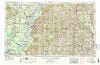 Natchez Mississippi Historical topographic map, 1:250000 scale, 1 X 2 Degree, Year 1953