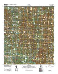 Neely Mississippi Historical topographic map, 1:24000 scale, 7.5 X 7.5 Minute, Year 2012