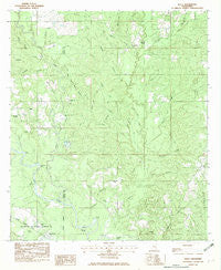 Neely Mississippi Historical topographic map, 1:24000 scale, 7.5 X 7.5 Minute, Year 1982