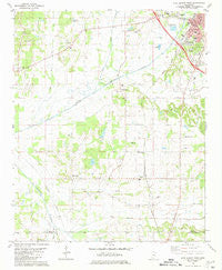 New Albany West Mississippi Historical topographic map, 1:24000 scale, 7.5 X 7.5 Minute, Year 1980