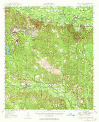 New Augusta Mississippi Historical topographic map, 1:62500 scale, 15 X 15 Minute, Year 1947