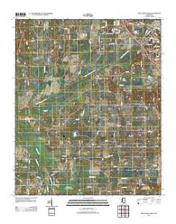 New Albany West Mississippi Historical topographic map, 1:24000 scale, 7.5 X 7.5 Minute, Year 2012