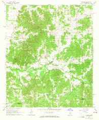 Newport Mississippi Historical topographic map, 1:24000 scale, 7.5 X 7.5 Minute, Year 1964