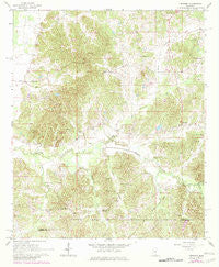 Newport Mississippi Historical topographic map, 1:24000 scale, 7.5 X 7.5 Minute, Year 1964