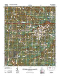 Newton Mississippi Historical topographic map, 1:24000 scale, 7.5 X 7.5 Minute, Year 2012