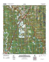 Nicholson Mississippi Historical topographic map, 1:24000 scale, 7.5 X 7.5 Minute, Year 2012