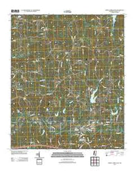 North Carrollton Mississippi Historical topographic map, 1:24000 scale, 7.5 X 7.5 Minute, Year 2012