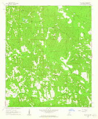Oak Grove Mississippi Historical topographic map, 1:24000 scale, 7.5 X 7.5 Minute, Year 1962