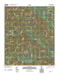 Oak Grove Mississippi Historical topographic map, 1:24000 scale, 7.5 X 7.5 Minute, Year 2012