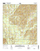 Oak Vale Mississippi Current topographic map, 1:24000 scale, 7.5 X 7.5 Minute, Year 2015