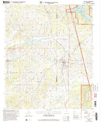 Oakland Mississippi Historical topographic map, 1:24000 scale, 7.5 X 7.5 Minute, Year 2000