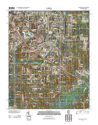 Olive Branch Mississippi Historical topographic map, 1:24000 scale, 7.5 X 7.5 Minute, Year 2012