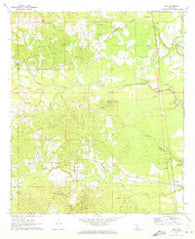 Oma Mississippi Historical topographic map, 1:24000 scale, 7.5 X 7.5 Minute, Year 1971