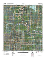 Onward Mississippi Historical topographic map, 1:24000 scale, 7.5 X 7.5 Minute, Year 2012