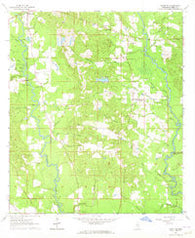 Ovett SE Mississippi Historical topographic map, 1:24000 scale, 7.5 X 7.5 Minute, Year 1964