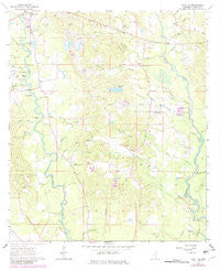Ovett SE Mississippi Historical topographic map, 1:24000 scale, 7.5 X 7.5 Minute, Year 1964