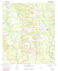 Ovett SE Mississippi Historical topographic map, 1:24000 scale, 7.5 X 7.5 Minute, Year 1964
