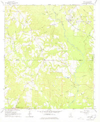 Ovett Mississippi Historical topographic map, 1:24000 scale, 7.5 X 7.5 Minute, Year 1964