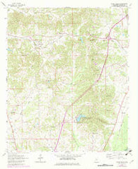 Owens Wells Mississippi Historical topographic map, 1:24000 scale, 7.5 X 7.5 Minute, Year 1964
