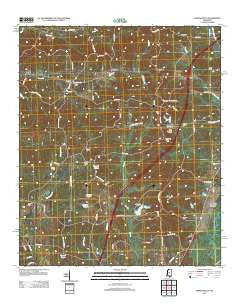 Owens Wells Mississippi Historical topographic map, 1:24000 scale, 7.5 X 7.5 Minute, Year 2012