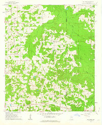 Owl Creek Mississippi Historical topographic map, 1:24000 scale, 7.5 X 7.5 Minute, Year 1962