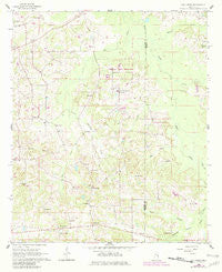 Owl Creek Mississippi Historical topographic map, 1:24000 scale, 7.5 X 7.5 Minute, Year 1962