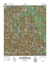 Owl Creek Mississippi Historical topographic map, 1:24000 scale, 7.5 X 7.5 Minute, Year 2012