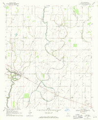 Pace Mississippi Historical topographic map, 1:24000 scale, 7.5 X 7.5 Minute, Year 1969
