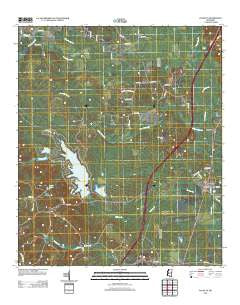 Pachuta Mississippi Historical topographic map, 1:24000 scale, 7.5 X 7.5 Minute, Year 2012