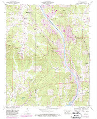 Paden Mississippi Historical topographic map, 1:24000 scale, 7.5 X 7.5 Minute, Year 1950