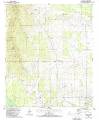 Palo Alto Mississippi Historical topographic map, 1:24000 scale, 7.5 X 7.5 Minute, Year 1987