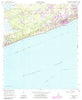 Pass Christian Mississippi Historical topographic map, 1:24000 scale, 7.5 X 7.5 Minute, Year 1955