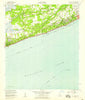 Pass Christian Mississippi Historical topographic map, 1:24000 scale, 7.5 X 7.5 Minute, Year 1955