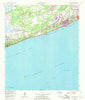 Pass Christian Mississippi Historical topographic map, 1:24000 scale, 7.5 X 7.5 Minute, Year 1955