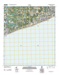 Pass Christian Mississippi Historical topographic map, 1:24000 scale, 7.5 X 7.5 Minute, Year 2012