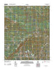 Paulette Mississippi Historical topographic map, 1:24000 scale, 7.5 X 7.5 Minute, Year 2012