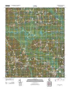 Pearl River Mississippi Historical topographic map, 1:24000 scale, 7.5 X 7.5 Minute, Year 2012