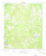 Pelahatchie Mississippi Historical topographic map, 1:62500 scale, 15 X 15 Minute, Year 1950