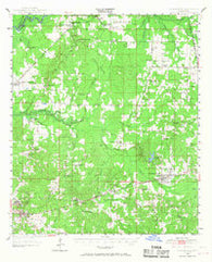 Pelahatchie Mississippi Historical topographic map, 1:62500 scale, 15 X 15 Minute, Year 1950