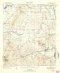 Pelahatchie Mississippi Historical topographic map, 1:62500 scale, 15 X 15 Minute, Year 1952