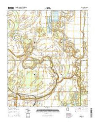 Philipp Mississippi Current topographic map, 1:24000 scale, 7.5 X 7.5 Minute, Year 2015