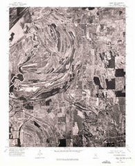 Philipp NW Mississippi Historical topographic map, 1:24000 scale, 7.5 X 7.5 Minute, Year 1974