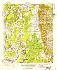 Philipp Mississippi Historical topographic map, 1:62500 scale, 15 X 15 Minute, Year 1932