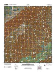 Phoenix Mississippi Historical topographic map, 1:24000 scale, 7.5 X 7.5 Minute, Year 2012