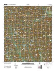 Piave Mississippi Historical topographic map, 1:24000 scale, 7.5 X 7.5 Minute, Year 2012
